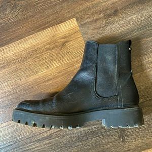 Womens black boots